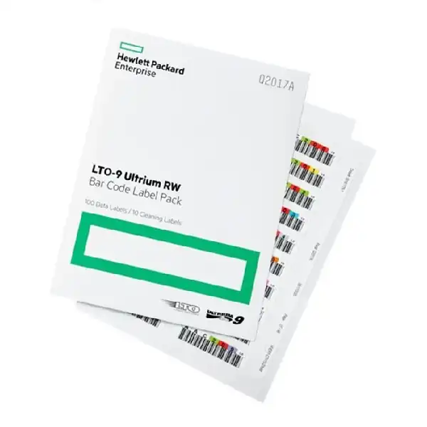 HP LTO9 Ultrium RW Bar Code Label Pack