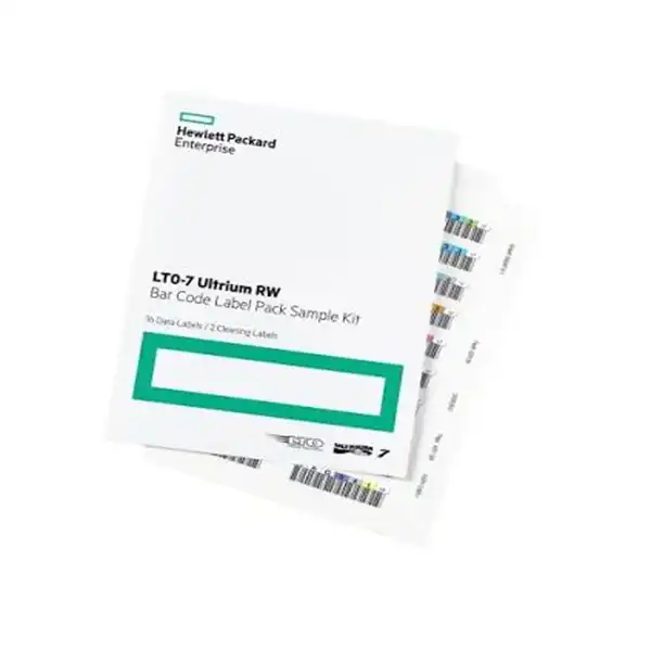 HPE LTO 7 Ultrium RW Bar Code Label Pack