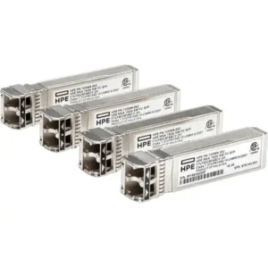 HPE MSA 8Gb Short Wave Fibre Channel SFP+ 4 pack Transceiver