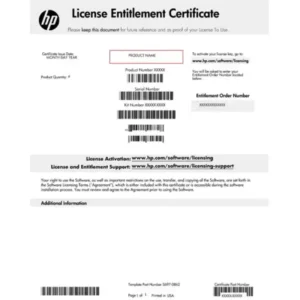 HPE MSA Advanced Data Services LTU